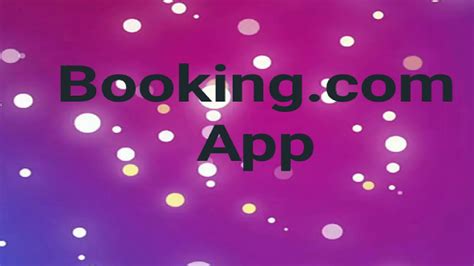 Booking.com App - YouTube