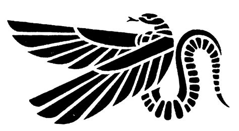 Winged Serpent Symbol