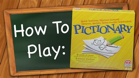 How to Play: Pictionary - YouTube