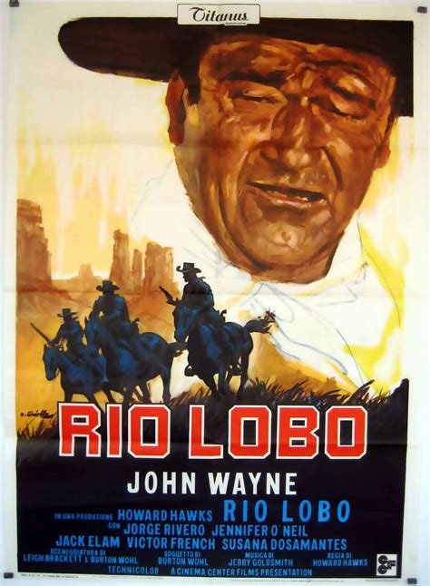 "RIO LOBO" MOVIE POSTER - "RIO LOBO" MOVIE POSTER