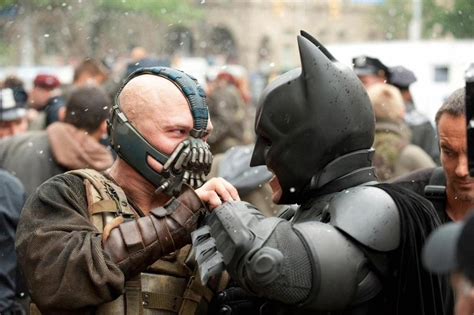 The Dark Knight Rises Bane Vs Batman First Fight