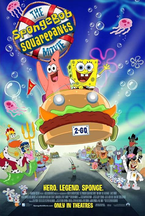 The SpongeBob SquarePants Movie (2004) - Poster US - 941*1399px