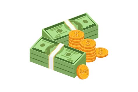 Stack Of 100 Dollar Bills Clipart