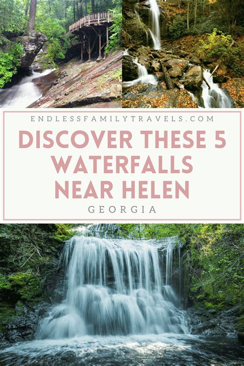 5 Beautiful Waterfalls Near Helen GA - Endless Family Travels