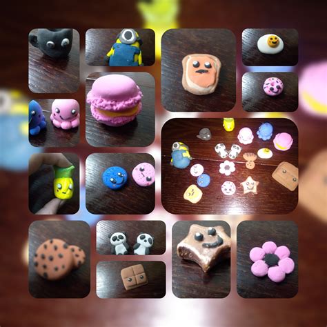 ArtStation - air dry clay charms