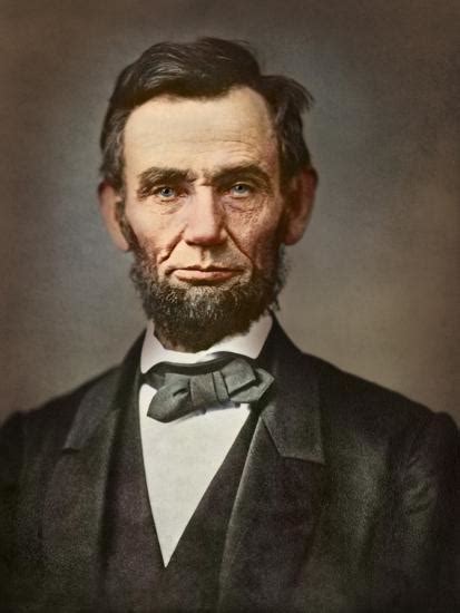 'Vintage Portrait of President Abraham Lincoln' Photographic Print - Stocktrek Images ...