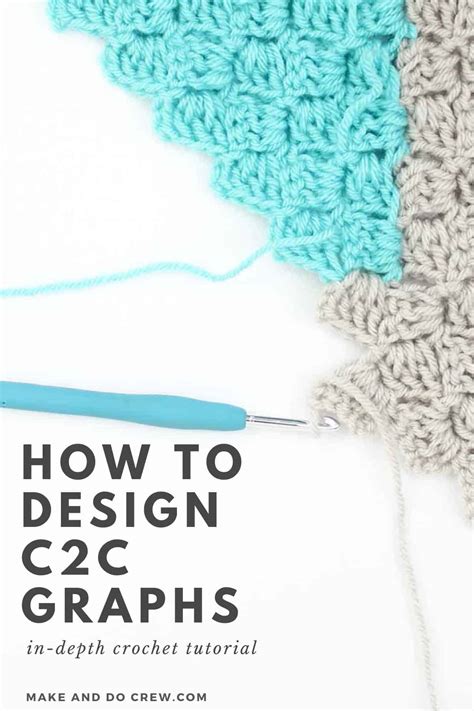 The Easiest Way To Design Your Own C2C Crochet Graph Patterns >> step ...