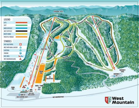 West Mountain Ski Resort Guide, Location Map & West Mountain ski holiday accommodation