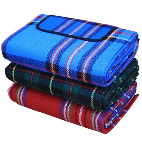 150x200cm Foldable Plaid Beach Mat Blanket Foldable Climb Outdoor Waterproof Beach Mats Blanket ...