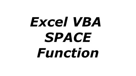 excel_vba_SPACE - OfficeInside.Org