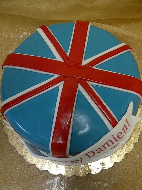 Cakes By Allie: British Flag Cake