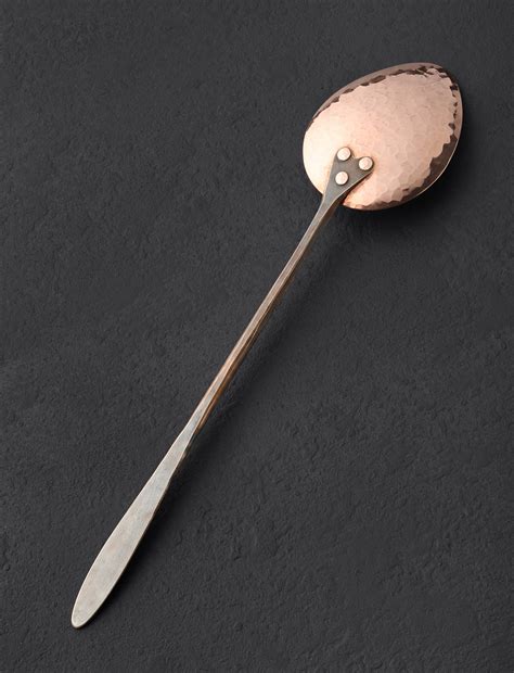 Copper & Bronze Serving Spoon | Eatingtools