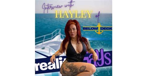 Below Deck interview with HAYLEY DE SOLA PINTO - Reality Gays with ...