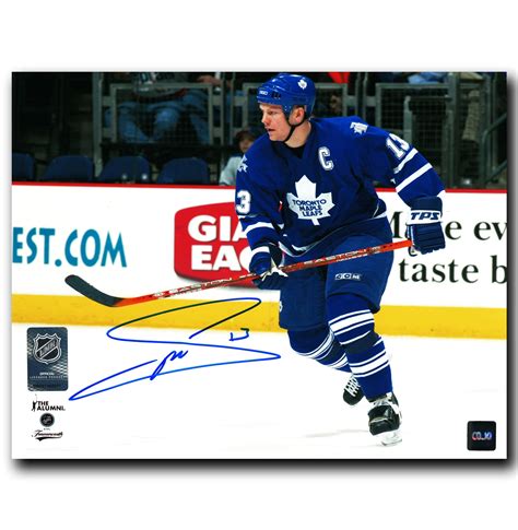 Mats Sundin Toronto Maple Leafs Autographed Horizontal 8x10 Photo ...