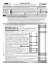 IRS Form 8606 Printable