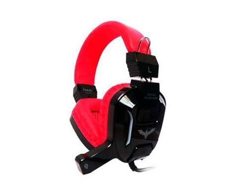 Headset Gamer Havit Magic Eagle 3.5 mm + USB Preto/Vermelho, HV-H2168D ...