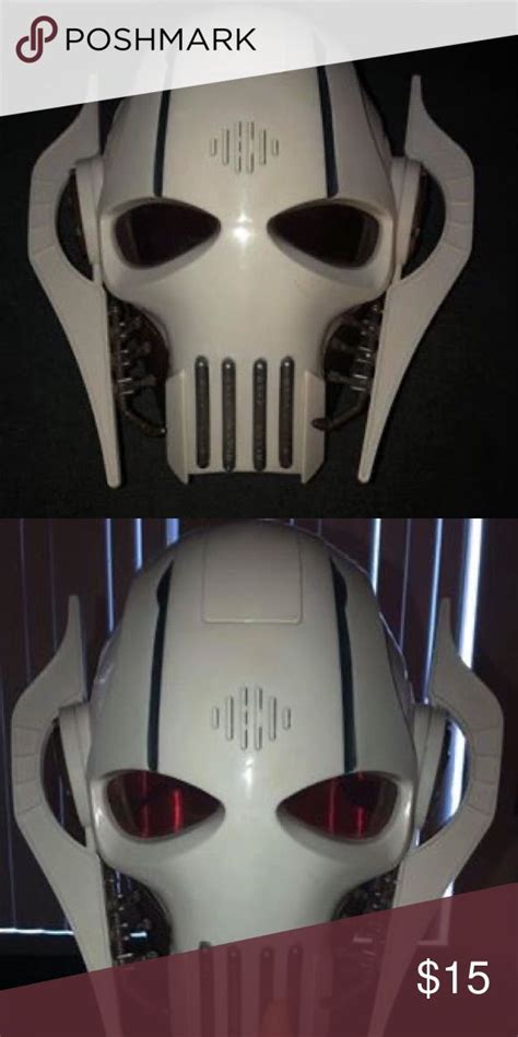 Star Wars General Grievous Mask w/ Sound Effects Star Wars General Grievous mask complete with ...