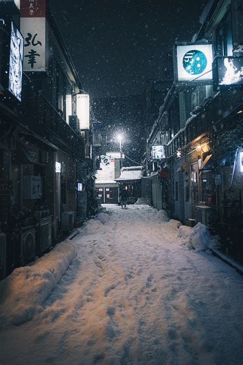 snowfall of kanazawa on Behance