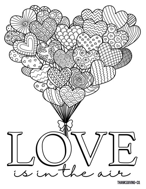 Valentine Coloring Pages For Adults Printable Coloring Pages