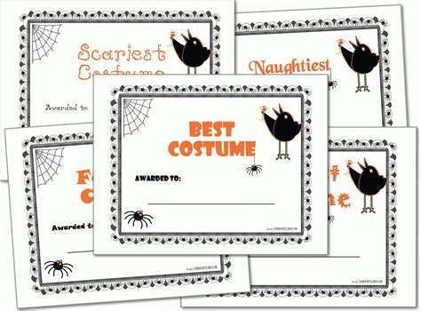 Halloween Certificate Template – Xfanzexpo.com