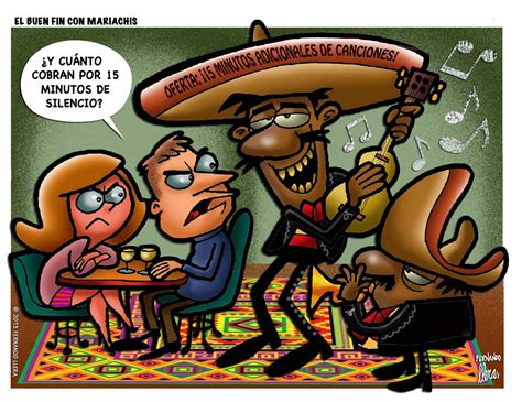 Fernando Llera Blog Cartoons: Mariachi bands offer 15 extra minutes of music per hour on Good ...