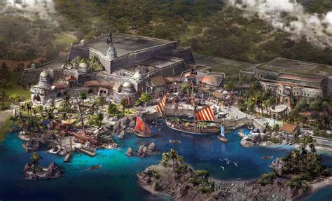 Pirates of the Caribbean: Battle of the Sunken Treasure ride, Treasure Cove land announced for ...