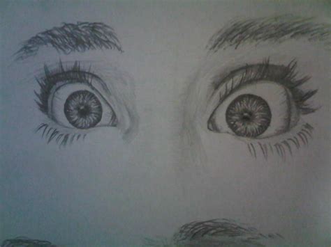 Nitogumi's Surprised eyes drawing by adolfoarguello on DeviantArt