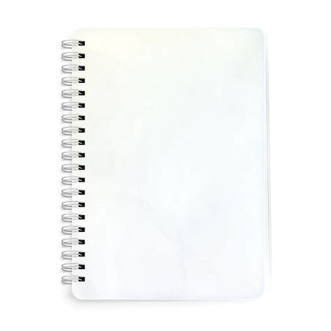 Premium Vector | Blank realistic spiral notepad.