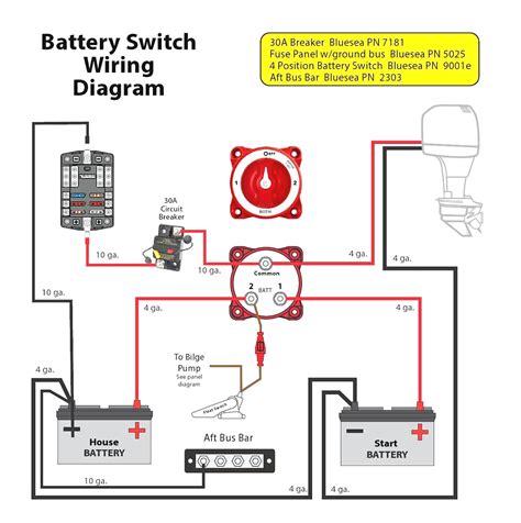 Alternator Wiring Diagram To Battery