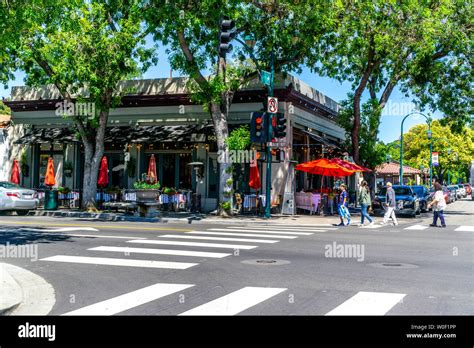 Downtown Pleasanton California USA Stock Photo - Alamy