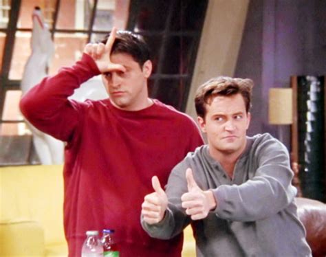 Friends Joey And Chandler Wallpaper