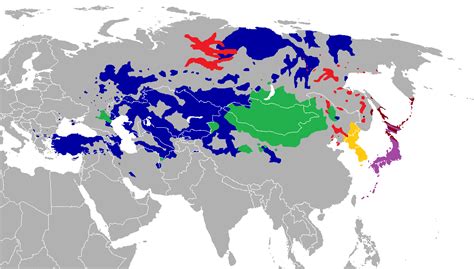 Altaic Language Family Tree