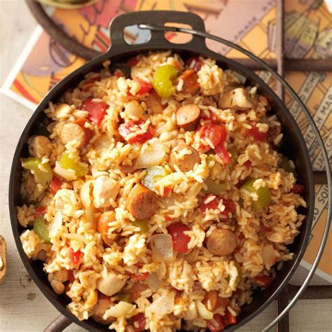 Sausage Chicken Jambalaya Recipe | Taste of Home