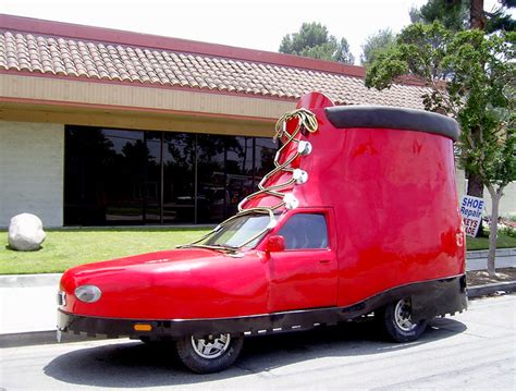 Red Shoe Car - a photo on Flickriver