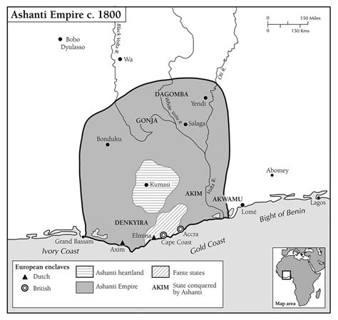 aprobar posterior límite ashanti ghana map creciendo invadir ...