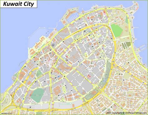 Kuwait City Map | Detailed Maps of Kuwait City