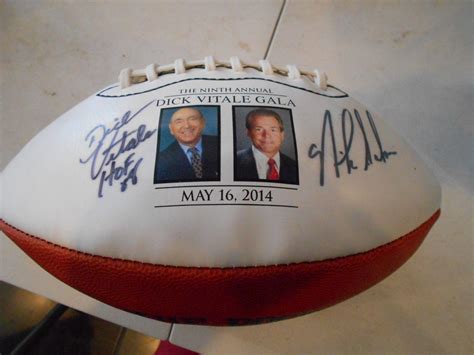 Nick Saban Signed Football, Autographed NCAA Footballs