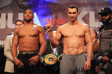 Anthony Joshua vs Wladimir Klitschko results: LIVE stream play-by-play ...