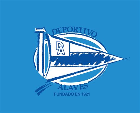 deportivo alaves club logo símbolo la liga España fútbol americano resumen diseño vector ...