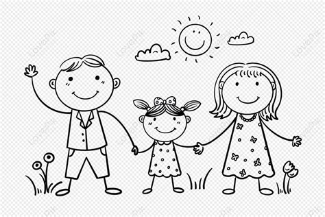 Cartoon Family Figure PNG Images With Transparent Background | Free Download On Lovepik