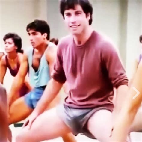 Jamie Lee Curtis and John Travolta sexy sweaty scene from Perfect goes ...