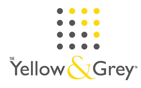 Grey Yellow Circle Logo - LogoDix