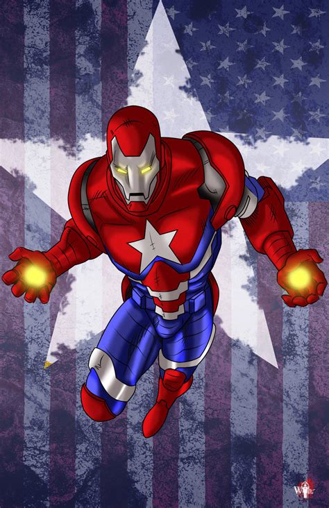 Iron Patriot by WiL-Woods on DeviantArt