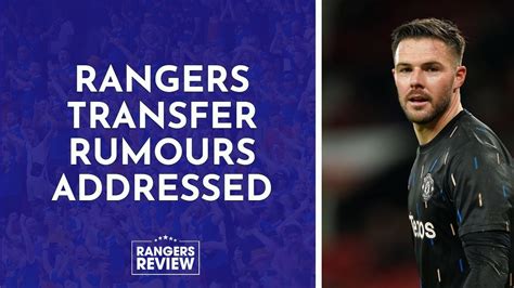 Latest Rangers transfer rumours addressed - YouTube