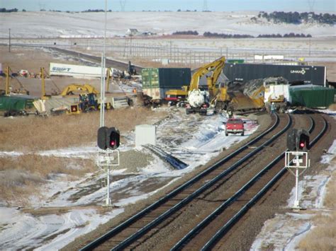 Union Pacific train derailment west of Sidney closes tracks