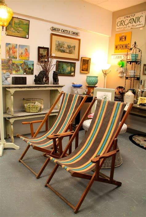 FOUND in ITHACA » Pair of Vintage Beach Chairs (SOLD)