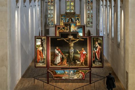 Isenheim Altarpiece Open Grunewald