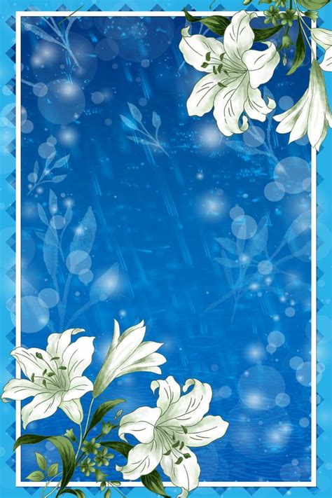 Blue,simple,wedding invitation,flower background,flowers, invitation ...