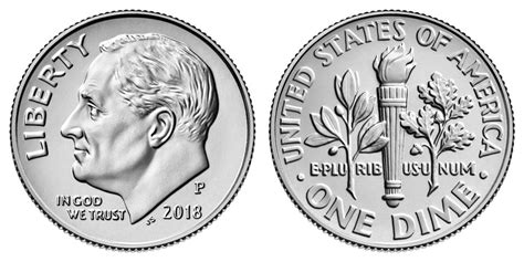 2018 P Roosevelt Dime Coin Value Prices, Photos & Info