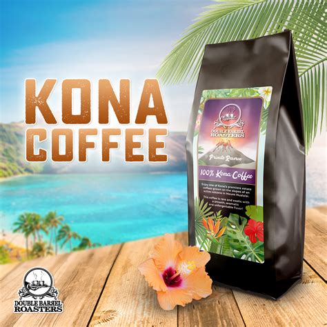 Kona Coffee - Double Barrel Roasters